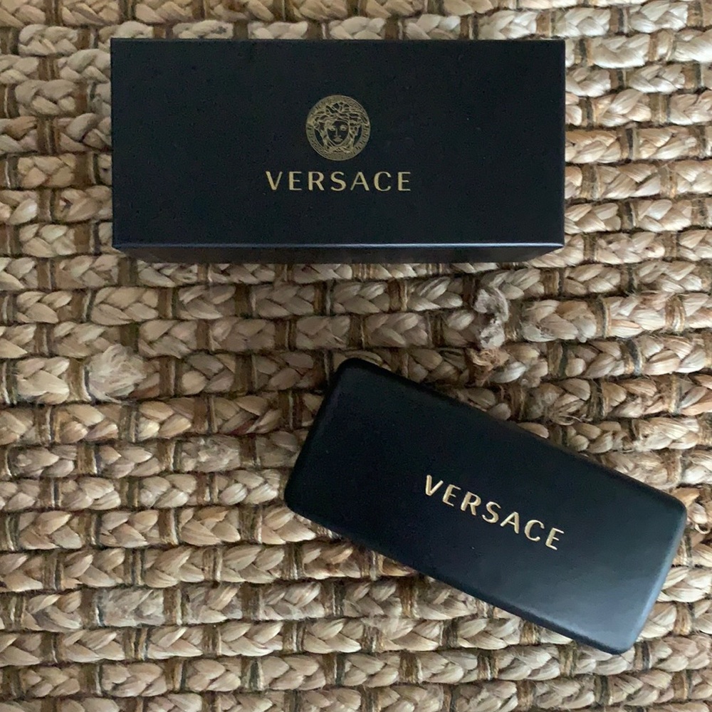 New Versace Large Sunglasses Case
